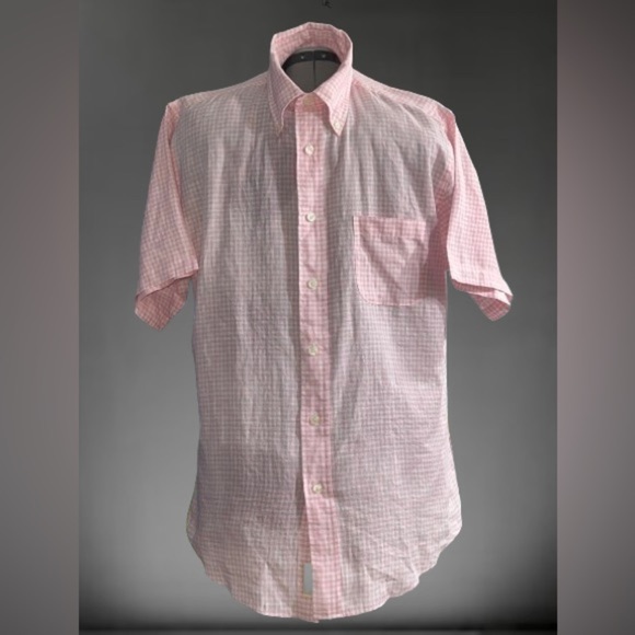 Brook’s Brothers Regent, linen, short sleeve mens’ sz Lg - Picture 1 of 4